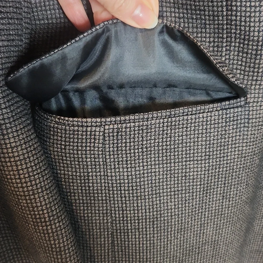 Pierre Balmain Dark Gray Pure Wool Sport Coat Size‎ 42